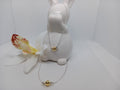 Necklace with Gold-Plated Ball