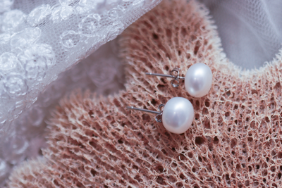 Freshwater Pearl Stud Earrings